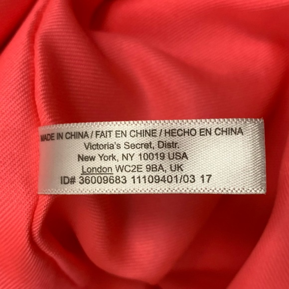 Victoria’s Secret Striped Logo Canvas Tote - Picture 4 of 6